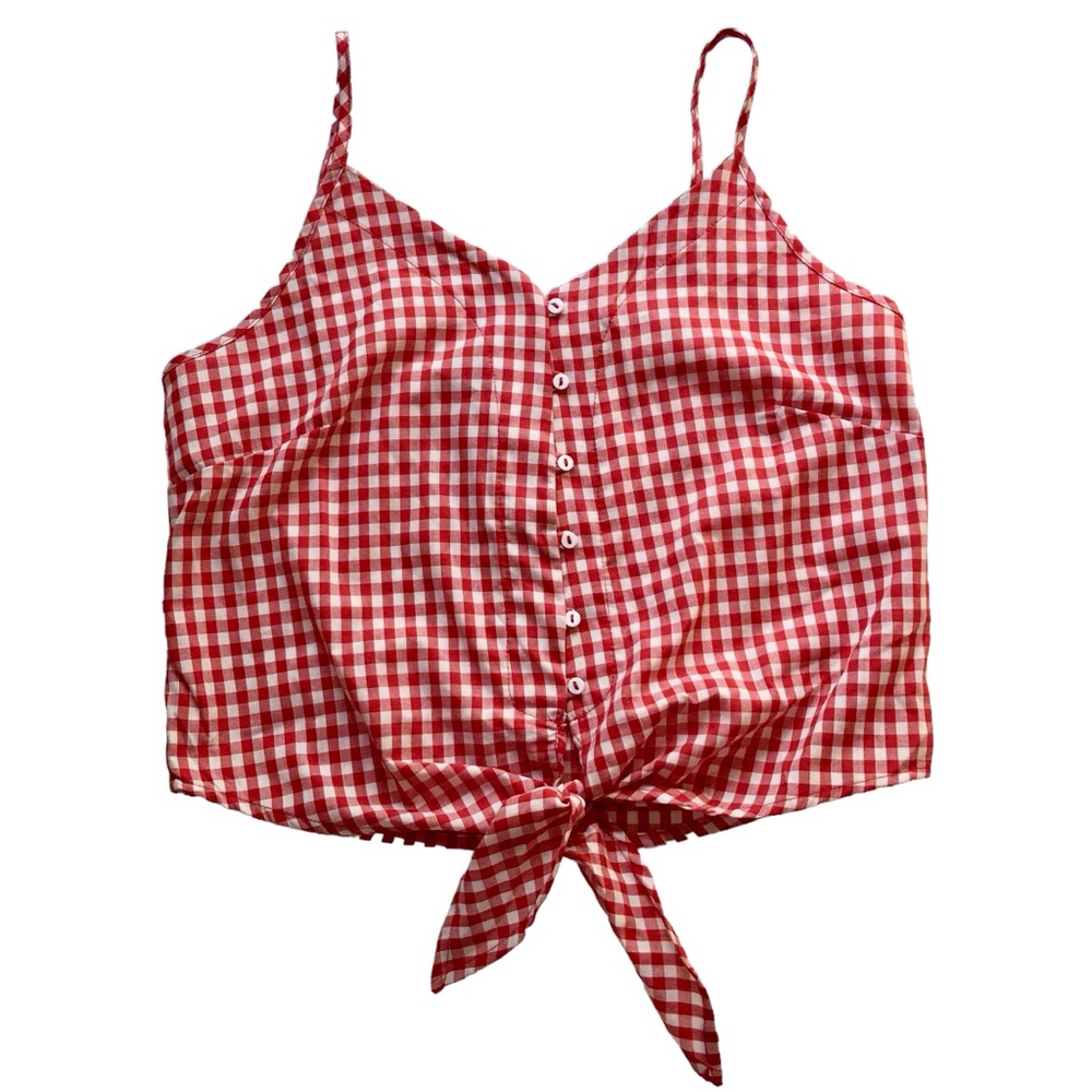 Tresics Halter Top Checkered Sz S